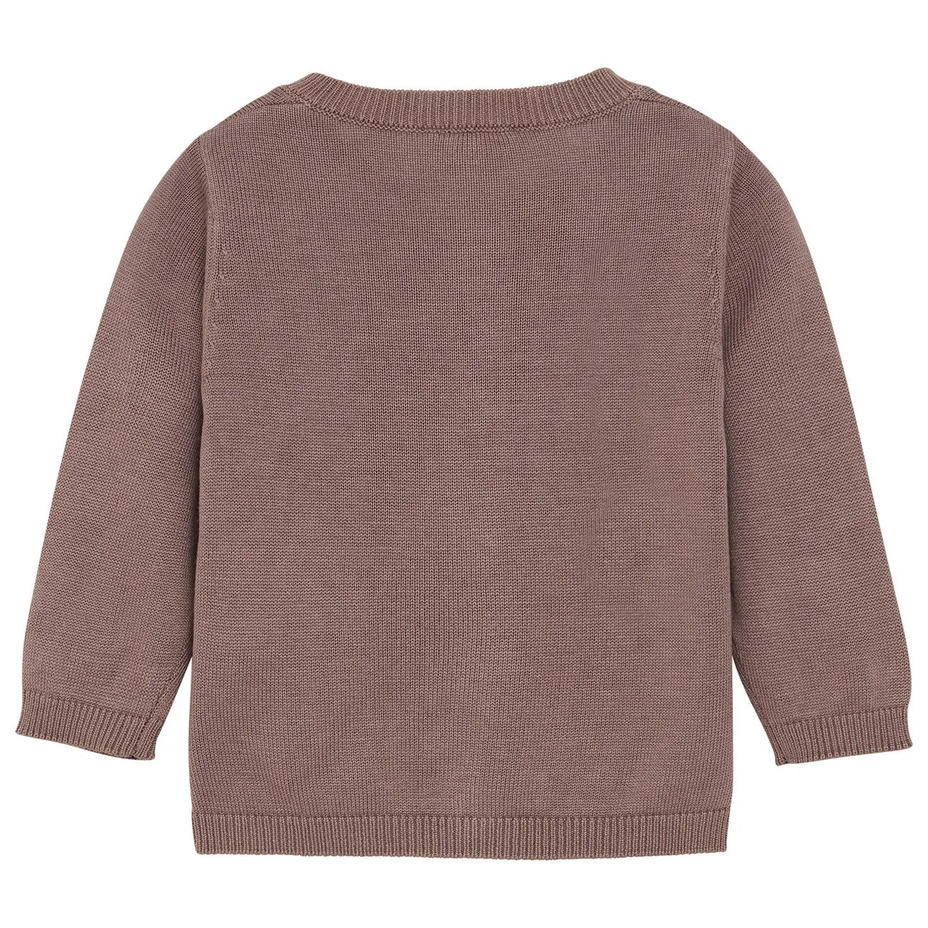 FIXONI Deep Taupe Cardigan Knit